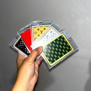 Collectible Playing Cards - Unlisted Items For Live Show